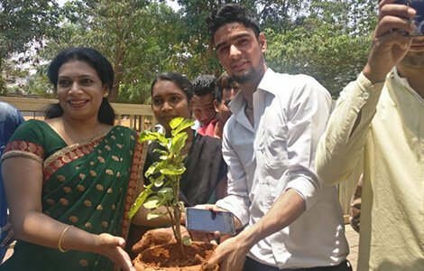 Environment day in Top nursing colleges in North Bangalore
